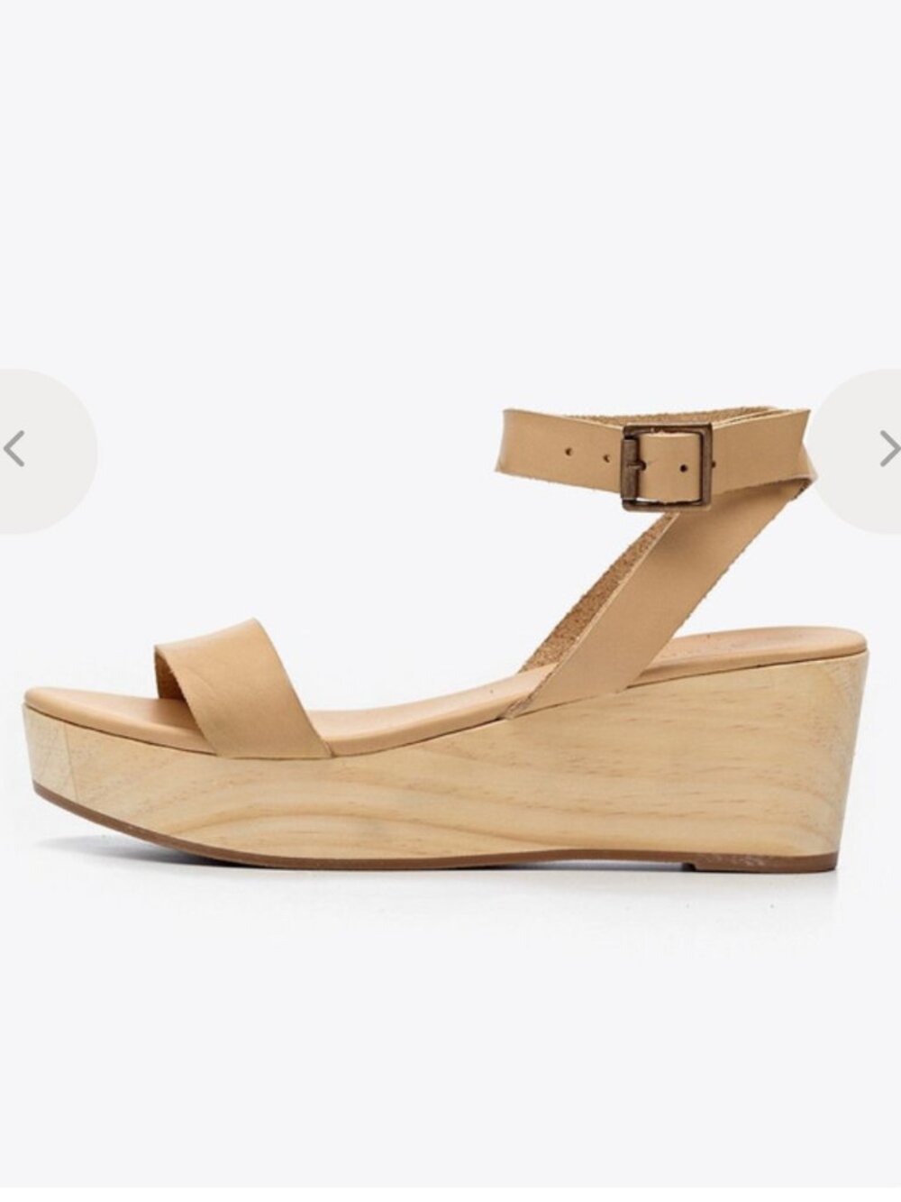 Nisolo Sarita platform wedge sandals